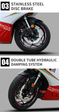 Electric Racing Motorcycle