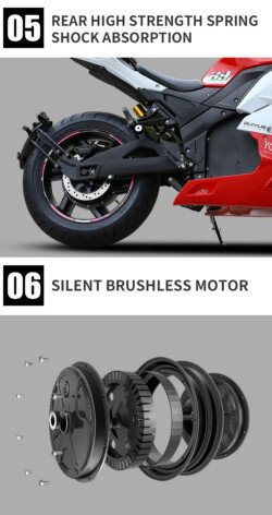 Electric Racing Motorcycle